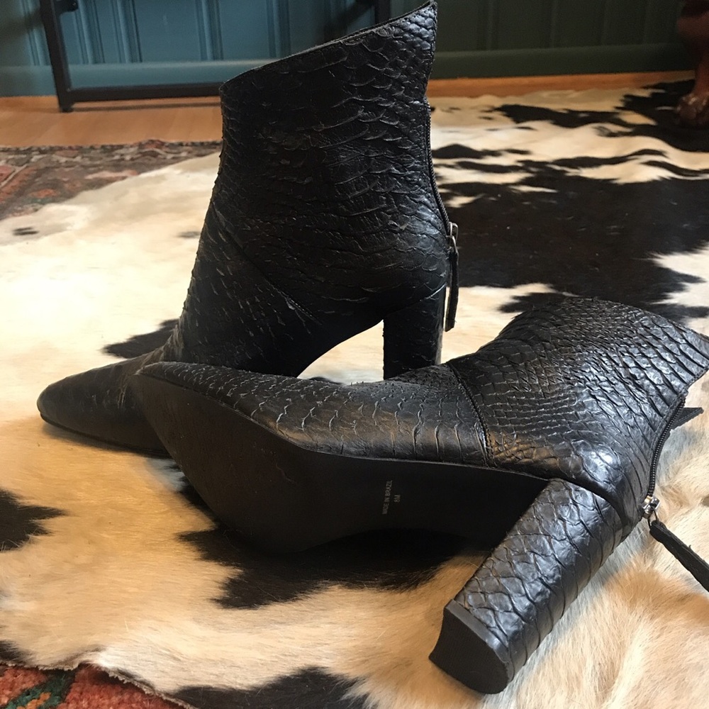 Sexy Snakeskin booties